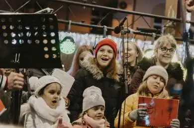 Rozsvícení vánočního stromečku Neštěmice 2019