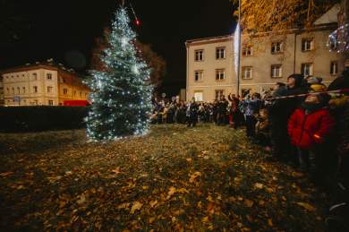 Rozsvícení vánočního stromečku Neštěmice 2019