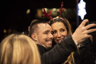 Rozsvícení vánočního stromečku Neštěmice 2019