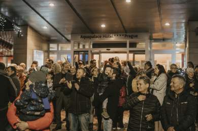Silvestr v Aquapalace Hotel Prague 2019