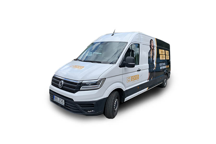 Půjčovna užitkových vozů - VW Crafter