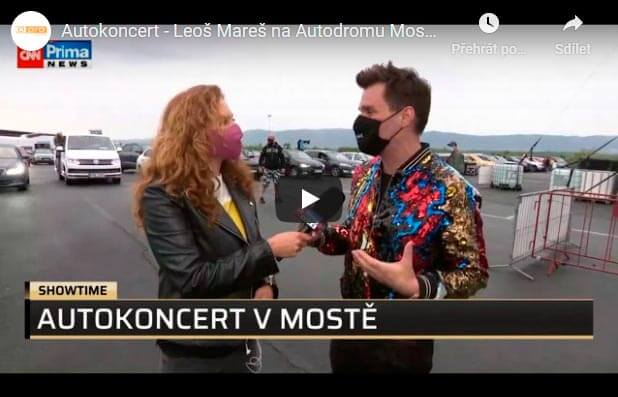 Autokoncert - Leoš Mareš na Autodromu Most - CNN Prima NEWS