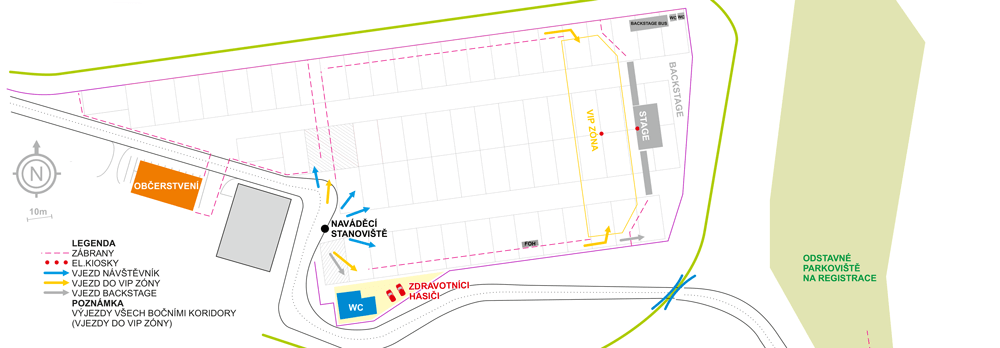 Autodrom Most - Mapa - Autokoncert 